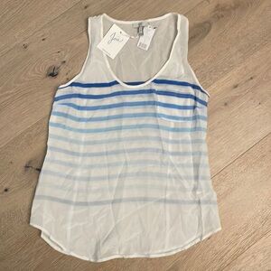 Joie brand NWT tank in blue gradient design, rare!